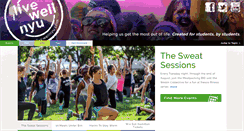 Desktop Screenshot of livewellnyu.com