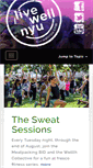Mobile Screenshot of livewellnyu.com
